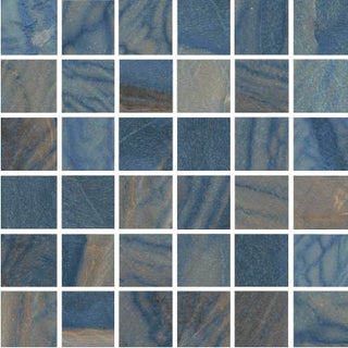 Mosaic Macaubas Azul Anticato 2x2 (12x12 Sheet) Tile & Stone by Happy Floors