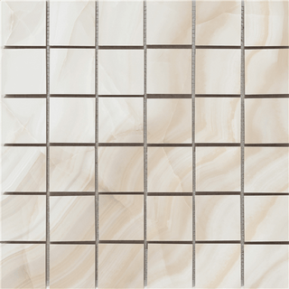 Mosaic Miel Natural 2x2 (12x12 Sheet) Tile & Stone by Happy Floors