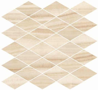 Mosaic Onyx Honey Natural Rhomboid 12.5x13.5 Tile & Stone by Happy Floors