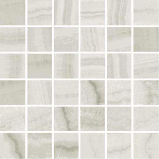 Mosaic Onyx Milk Polished 2x2 (12x12 Sheet) Tile & Stone by Happy Floors