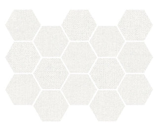 Mosaic PALE Hexagon 12x14 by Happy Floors