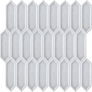 Mosaic Pearl Picket 11.5x11 by Happy Floors