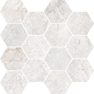 Mosaic Perla Hexagon 10x14 by Happy Floors