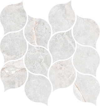 Mosaic Perla Leaf 11x13 by Happy Floors