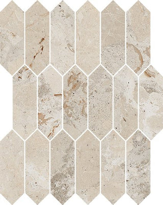 Mosaic Sand Polished Picket 11.5x11 by Happy Floors