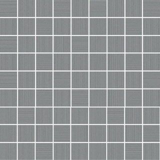 Mosaic Silver 1.5x1.5 (12x12 Sheet) Tile & Stone by Happy Floors