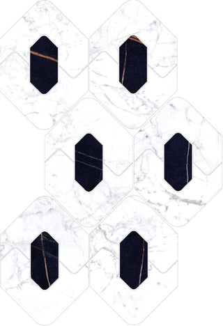 Mosaic Statuarietto Polished Legend 8x13 by Happy Floors