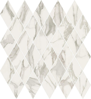 Mosaic Stratus Grigio Natural Rhomboid 12.5x13.5 Tile & Stone by Happy Floors