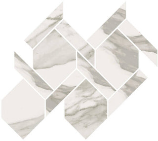 Mosaic Stratus Grigio Natural Rope 13x14.5 Tile & Stone by Happy Floors