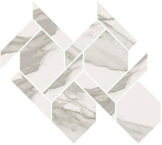 Mosaic Stratus Grigio Polished Rope 13x14.5 Tile & Stone by Happy Floors