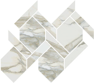 Mosaic Stratus Oro Natural Rope 13x14.5 Tile & Stone by Happy Floors