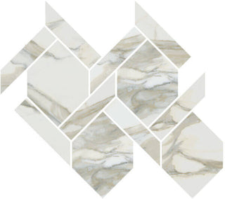 Mosaic Stratus Oro Polished Rope 13x14.5 Tile & Stone by Happy Floors