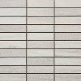 Mosaic Tivoli Bianco 1.25x4 (12x12 Sheet) Tile & Stone by Happy Floors