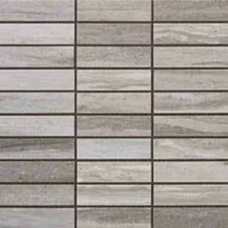 Mosaic Tivoli Grigio 1.25x4 (12x12 Sheet) Tile & Stone by Happy Floors