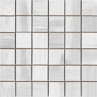 Mosaic White 2x2 (12x12 Sheet) Tile & Stone by Happy Floors