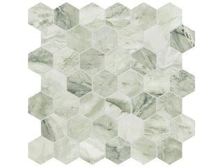 Moscato Argento Hexagon 2" Tile & Stone by Anatolia Tile