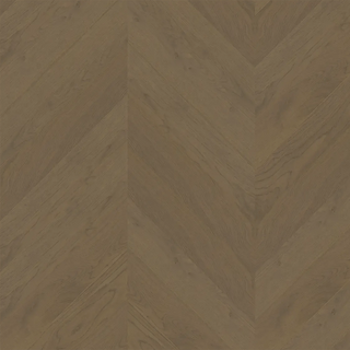 Moyn Chevron Engineered Hardwood by DuChateau
