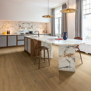 Mustard oak extra matt Engineered Hardwood by Quickstep