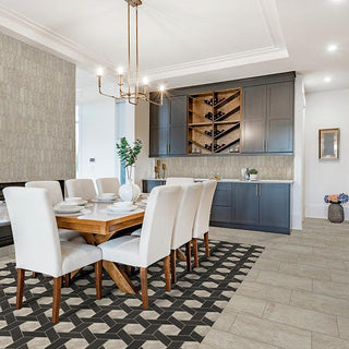 Native Blend Hexagon Hex Tile & Stone by American Olean