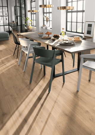 Natural Predaia Oak Water Resistant Laminate by Egger