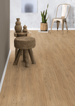 Natural Starwell Oak Water Resistant Laminate by Egger