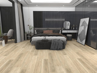 Nebraska Oak 7.2"x48" Vinyl by LDZ Flooring