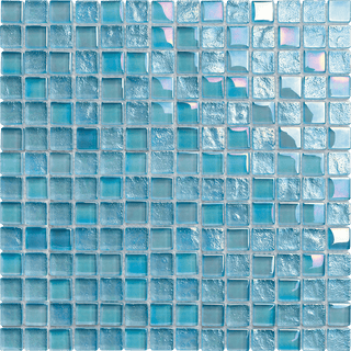 Neptune Aquamarine 1x1 Tile & Stone by Altoglass
