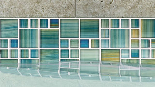 NEPTUNE BLOCKS EMERALD Tile & Stone by Anthology Tile