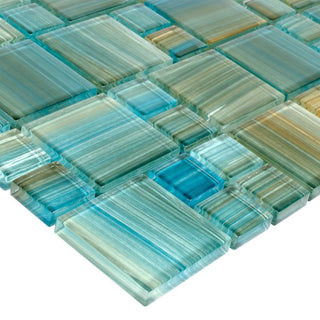 NEPTUNE BLOCKS EMERALD Tile & Stone by Anthology Tile