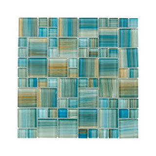 NEPTUNE BLOCKS EMERALD Tile & Stone by Anthology Tile