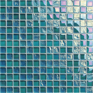 Neptune Turquoise 1x1 Tile & Stone by Altoglass