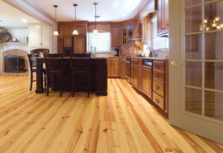 New Heart Pine - Character 5/8” Engineered w/4mm Engineered Hardwood by K.D. Woods