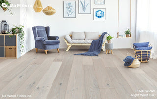 Night Wind Oak Engineered Hardwood by UA Floors