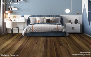 Nolita Hickory Brown Engineered Hardwood by UA Floors