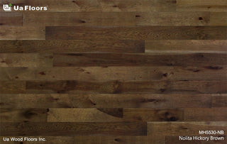 Nolita Hickory Brown Engineered Hardwood by UA Floors