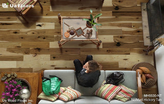 NoMad Hickory Tan Engineered Hardwood by UA Floors