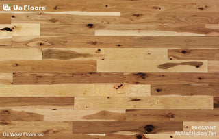 NoMad Hickory Tan Engineered Hardwood by UA Floors