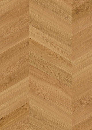 Oak Adagio, 14mm Chevron, A - Plank Engineered Hardwood by Boen