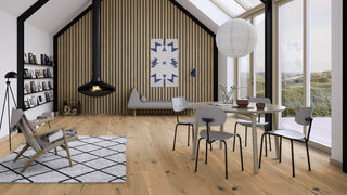 Oak Authentic Espressivo, 14mm Castle Plank Engineered Hardwood by Boen