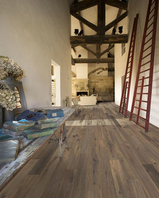 Oak Concrete Engineered Hardwood by Kahrs