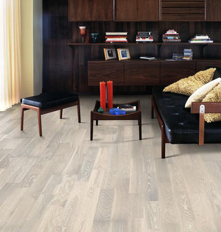 Oak Creme Engineered Hardwood by Kahrs