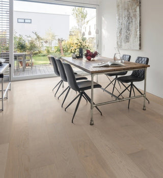 Oak Crystal White Engineered Hardwood by Anchor Floor & Supply