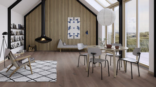 Oak Elephant Grey Espressivo, 14mm Castle Plank Engineered Hardwood by Boen
