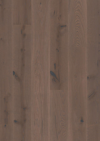 Oak Elephant Grey Espressivo, 14mm Castle Plank Engineered Hardwood by Boen