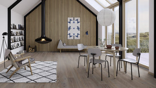 Oak Graphite Vivo, 13.2mm Plank 181 Engineered Hardwood by Boen