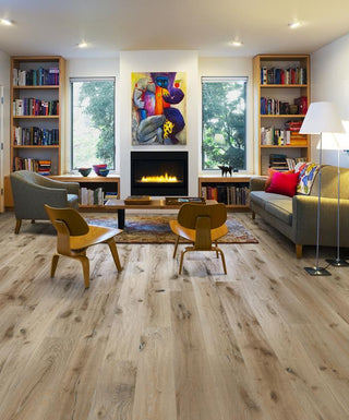 Oak Linen Engineered Hardwood by Kahrs