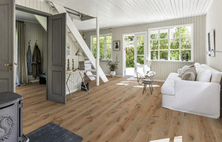 Oak Linen Engineered Hardwood by Kahrs