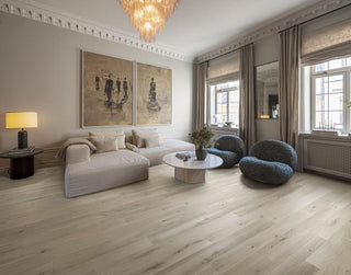Oak Loft White Plank Engineered Hardwood by Kahrs
