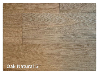 Oak  Natural 5" Engineered Hardwood by Elgin Floors