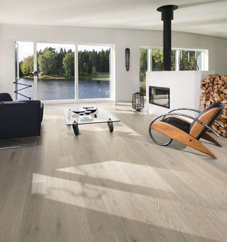 Oak Nouveau Snow Engineered Hardwood by Kahrs